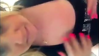 Dirty Blonde Fingering Her Ass