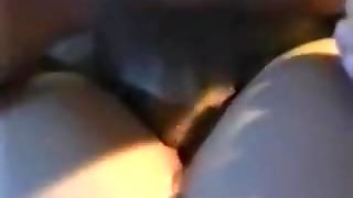 Threesome with sexy sluts sucking up big hard cock and gets their pussy licked and fucked roughly