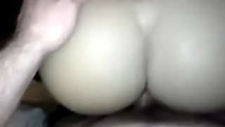 Babe with round ass gets anal and jizzed
