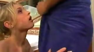 Big tits Petra gets fucked in bath